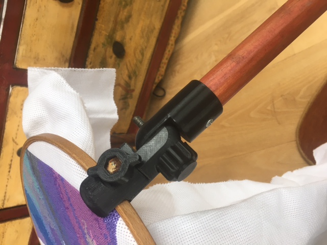 embroidery ring holder