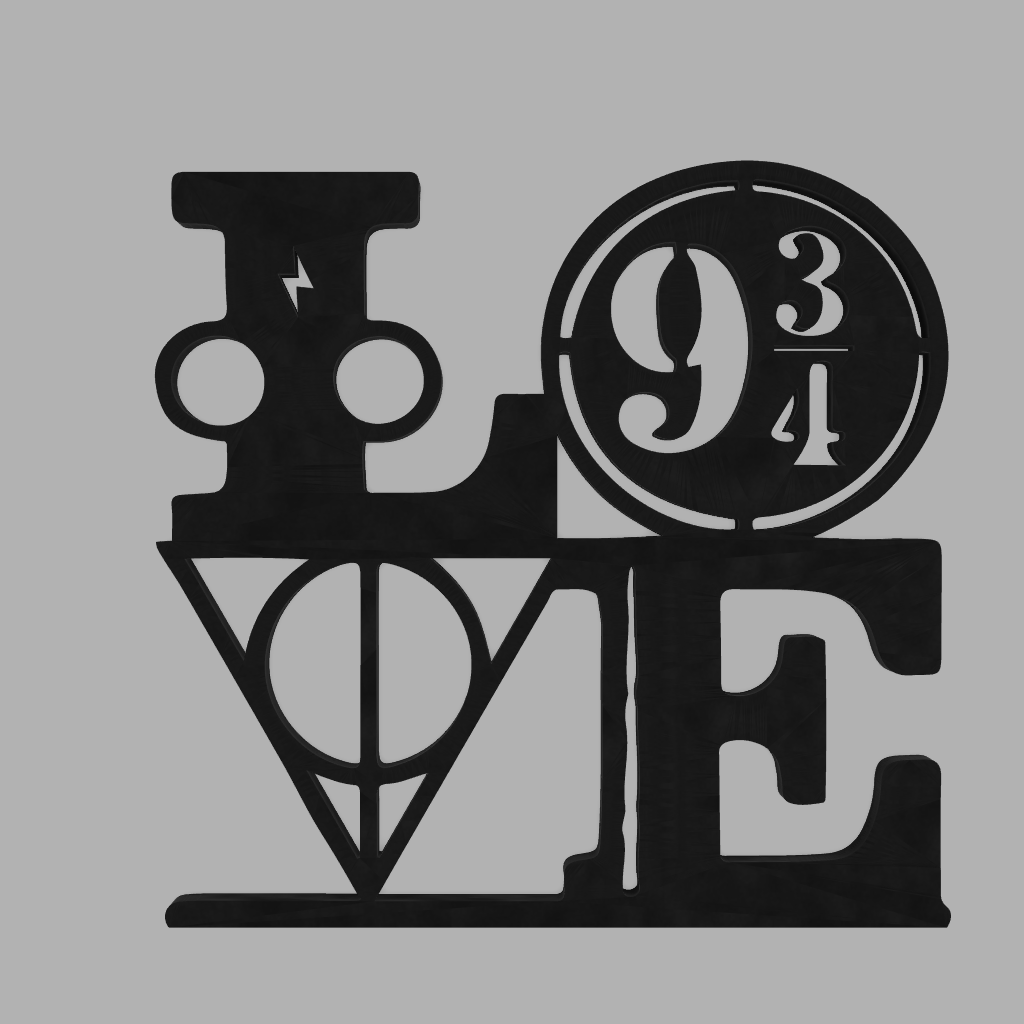 Harry Potter Love Sign By Dutylein 