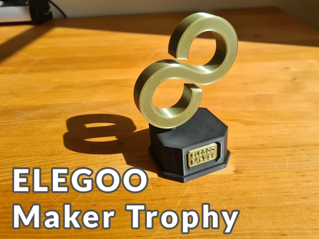 ELEGOO maker trophy