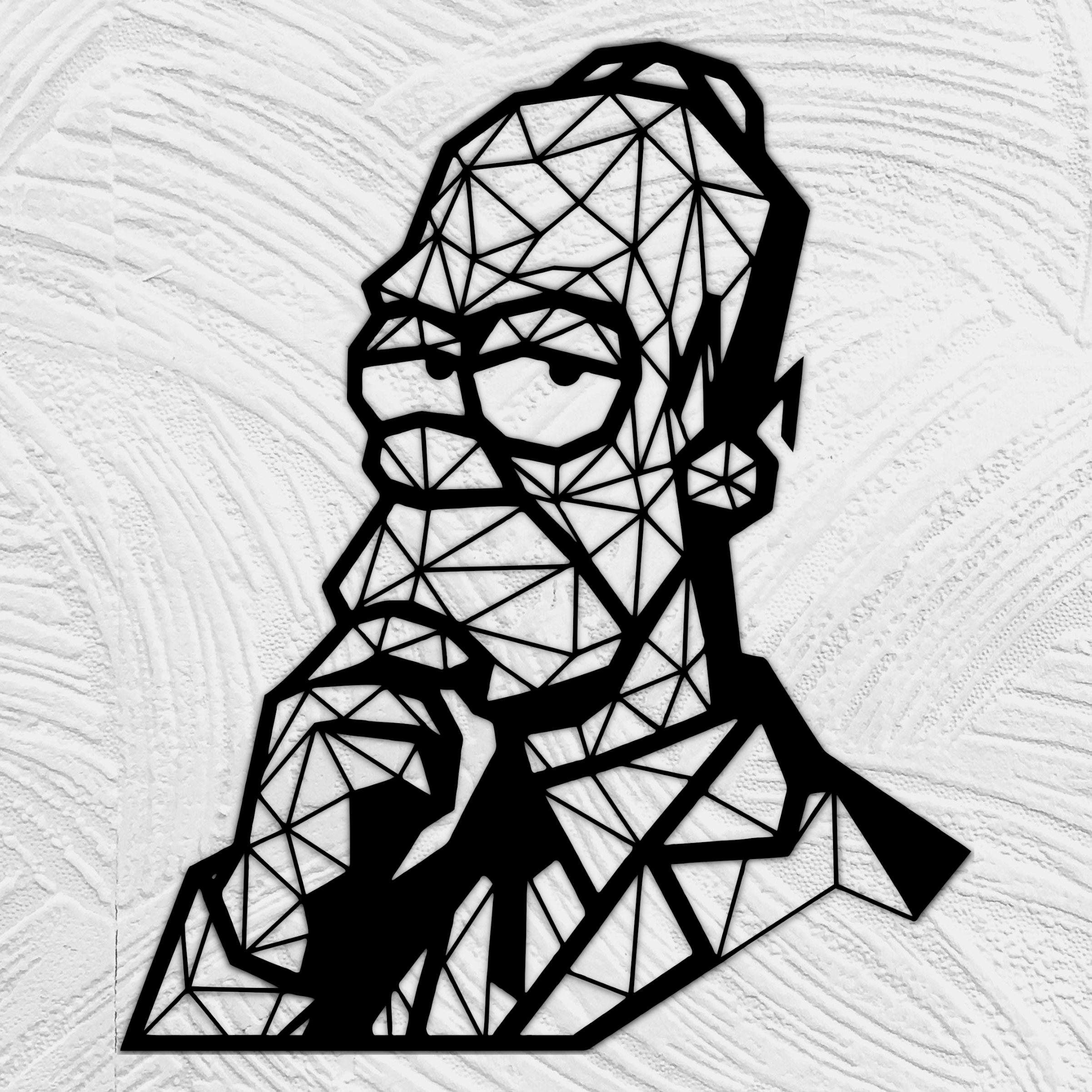 Homer Simpson low poly