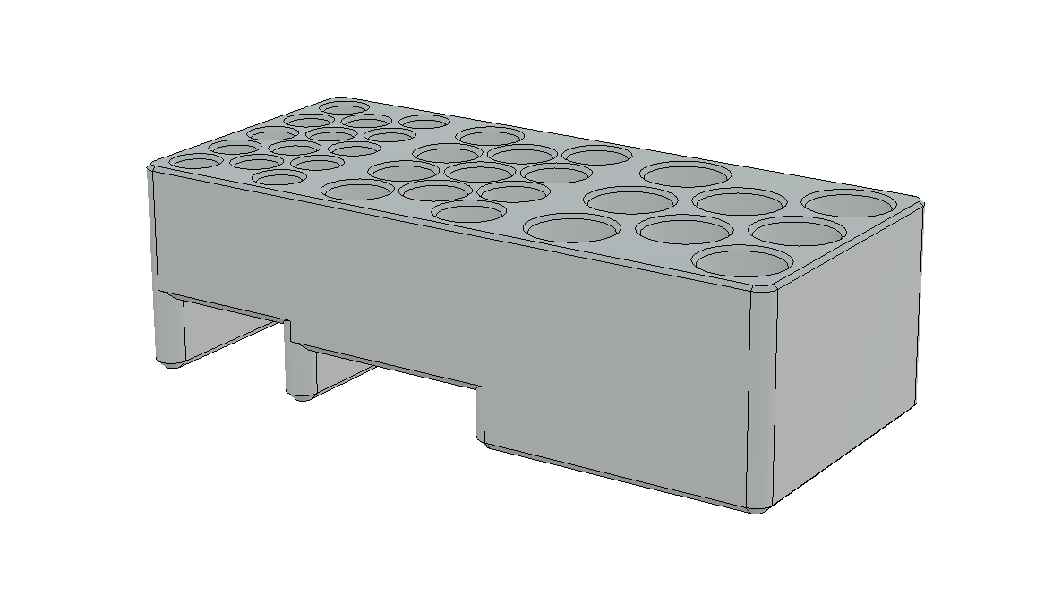 Batteries Rugged Box Insert by Mykola Palamar | Download free STL model ...