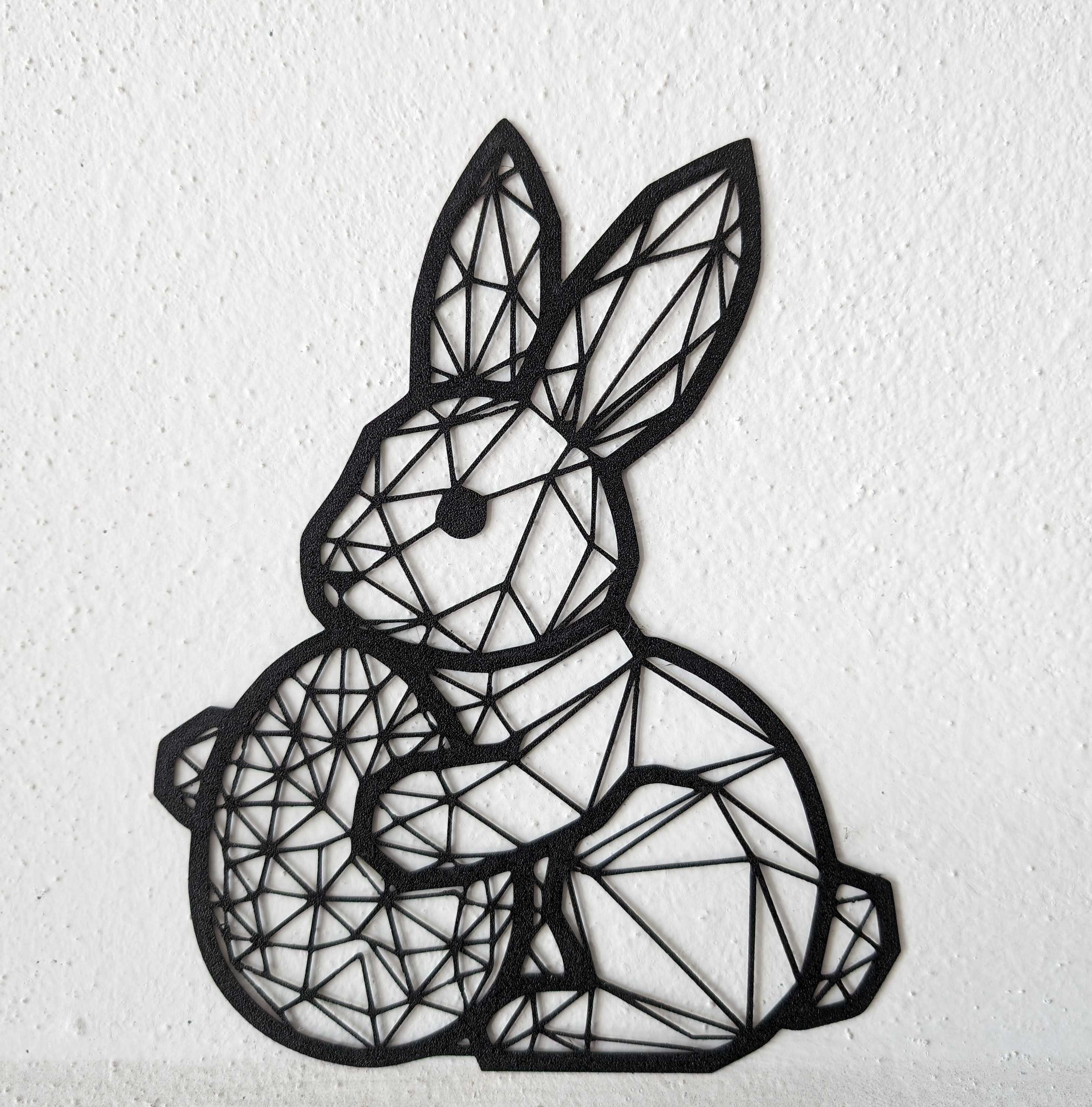 Easter Bunny low poly