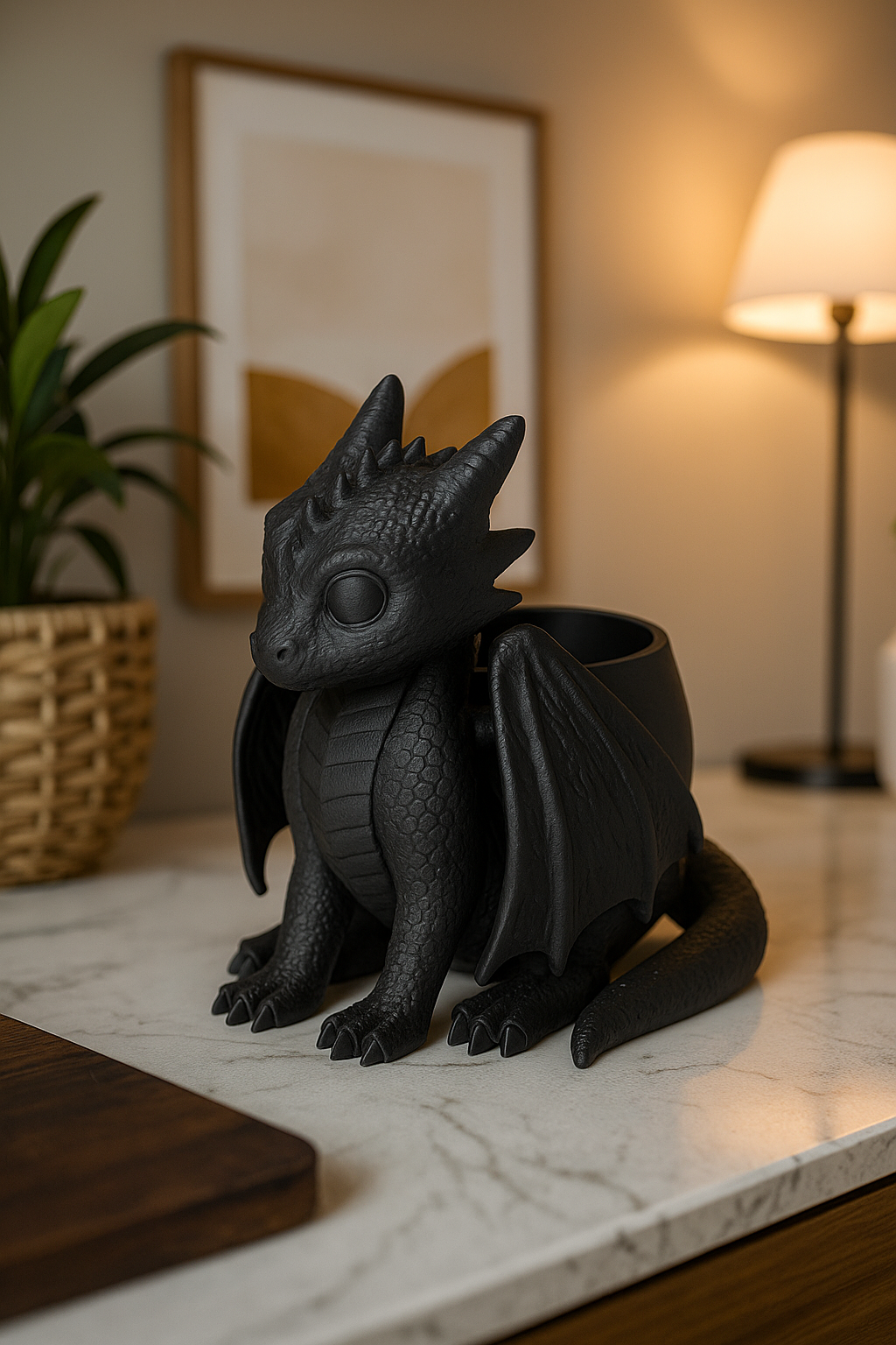 Toothless Night Fury Planter