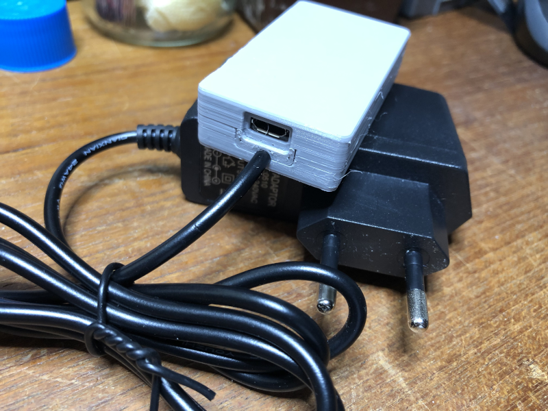 Snap Fit ESP32 Box w/ powercord input