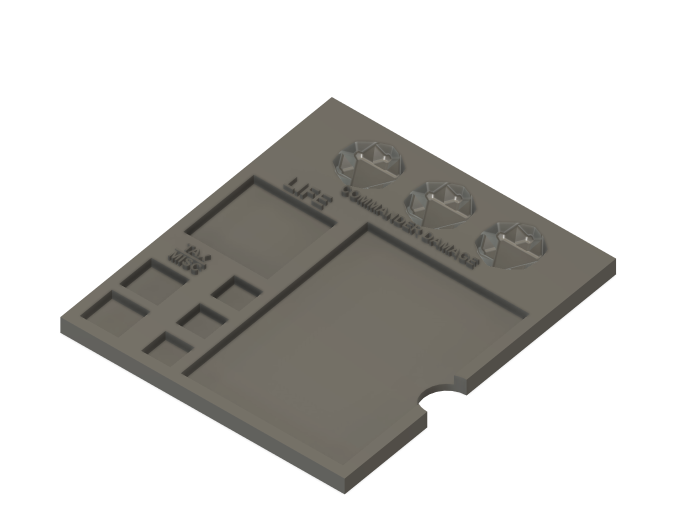 MTG Commander Plate & Tracker