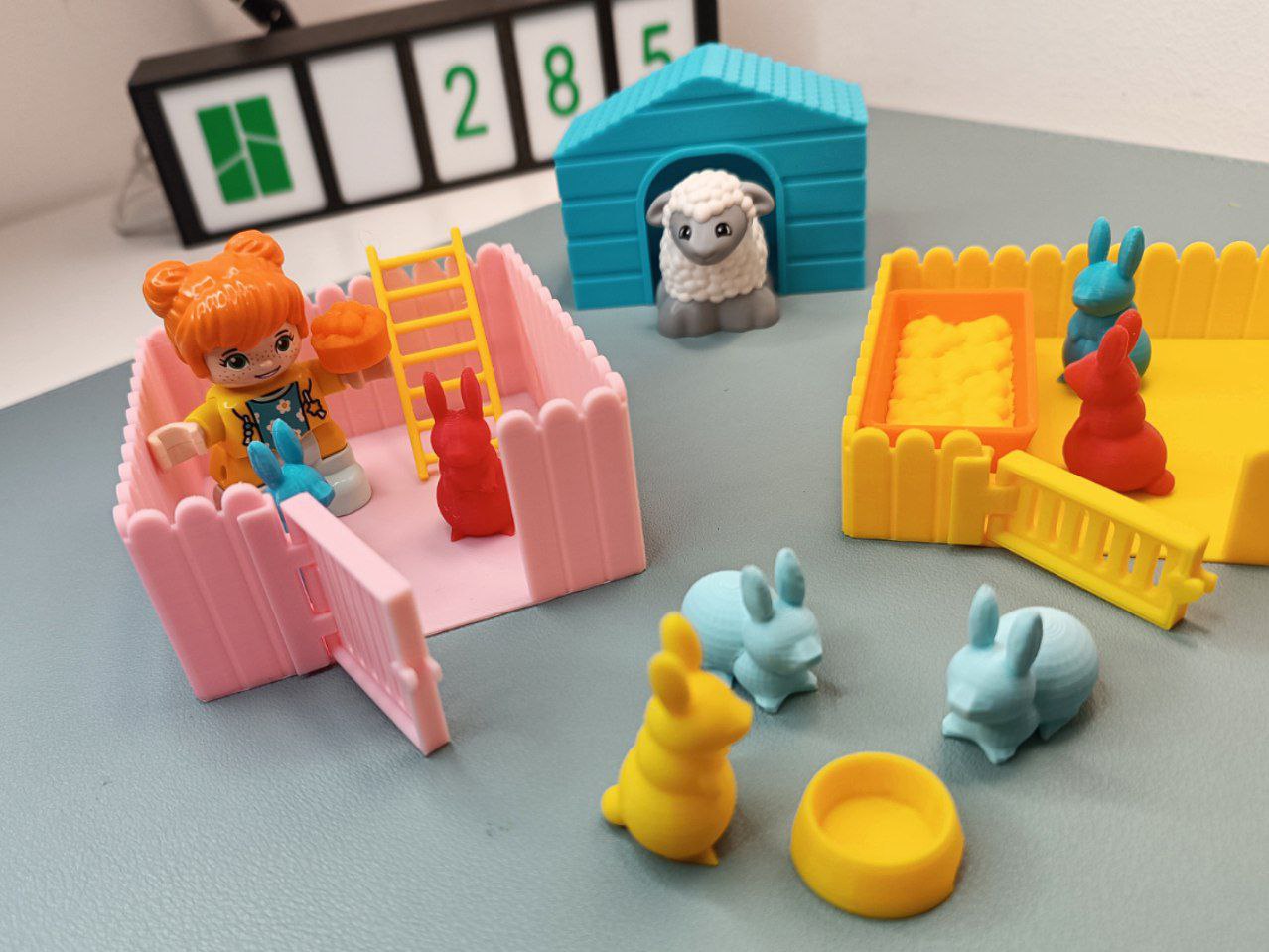 Cute Farm Play Set for Children!