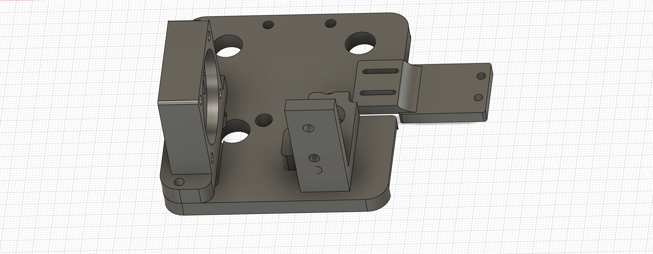 Stable mounting of Biqu H2 for Ender 6 by NerdyBean | Download free STL ...