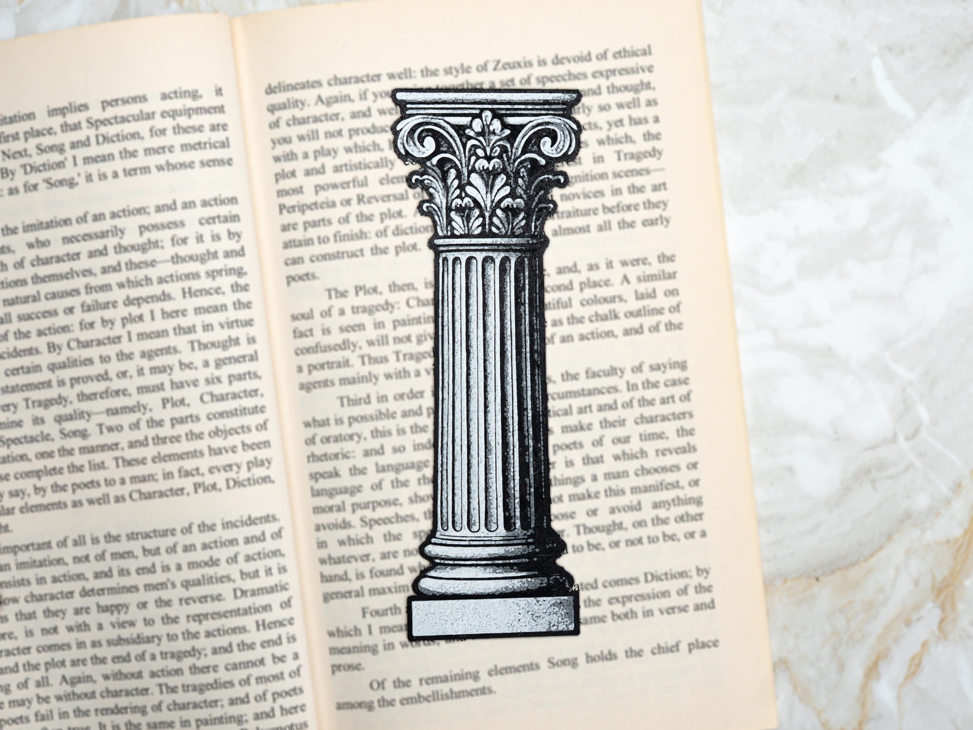 Miniatura 4 do modelo 3D Classical Columns Bookmarks