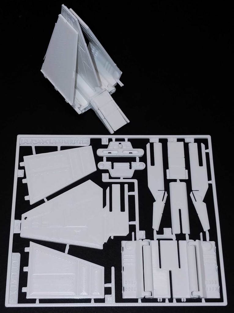 Lambda-Class Imperial Shuttle Kit Card — thumbnail 2