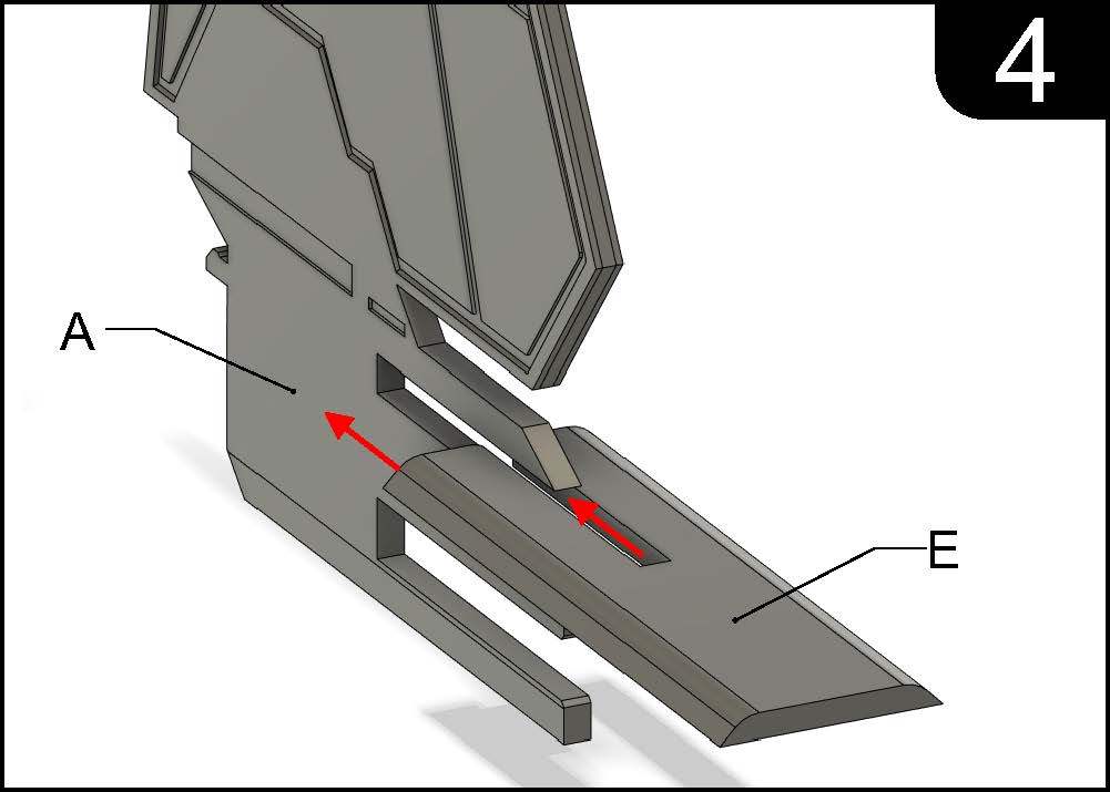 Lambda-Class Imperial Shuttle Kit Card — thumbnail 8