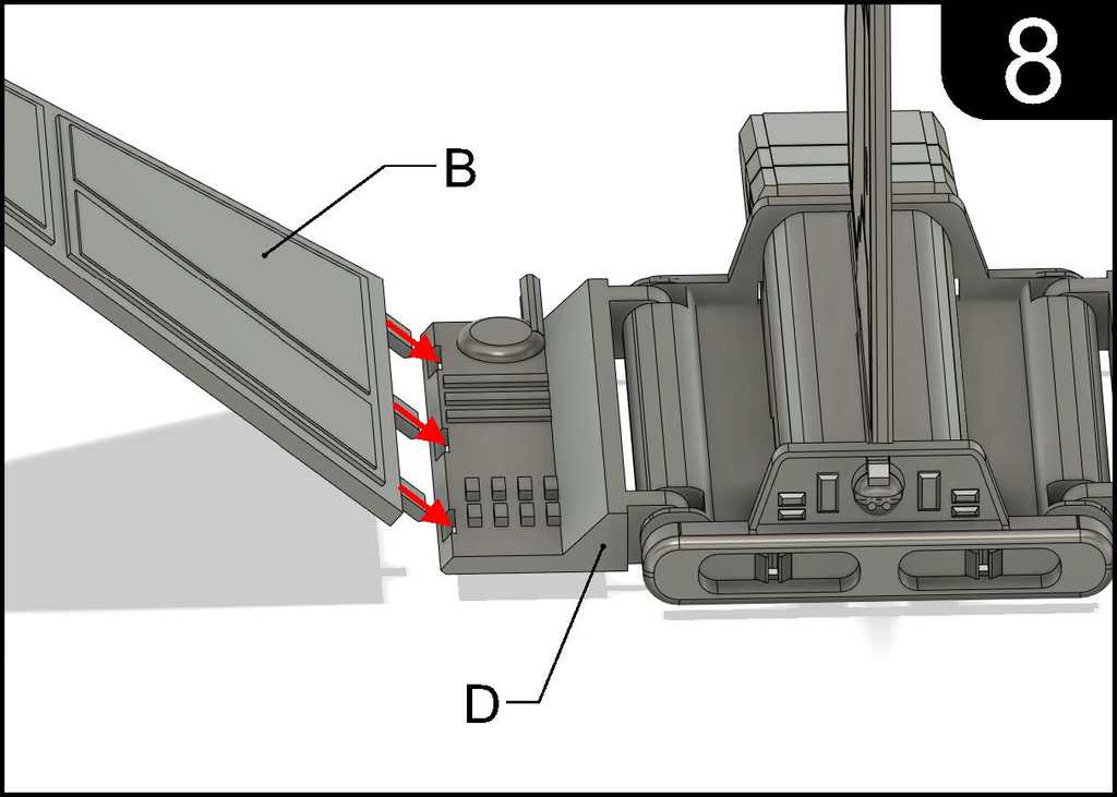 Lambda-Class Imperial Shuttle Kit Card — thumbnail 12