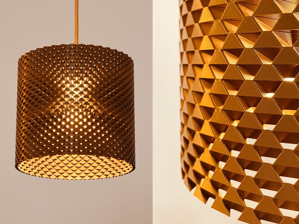 Pine Cone Vase Mode Lampshade
