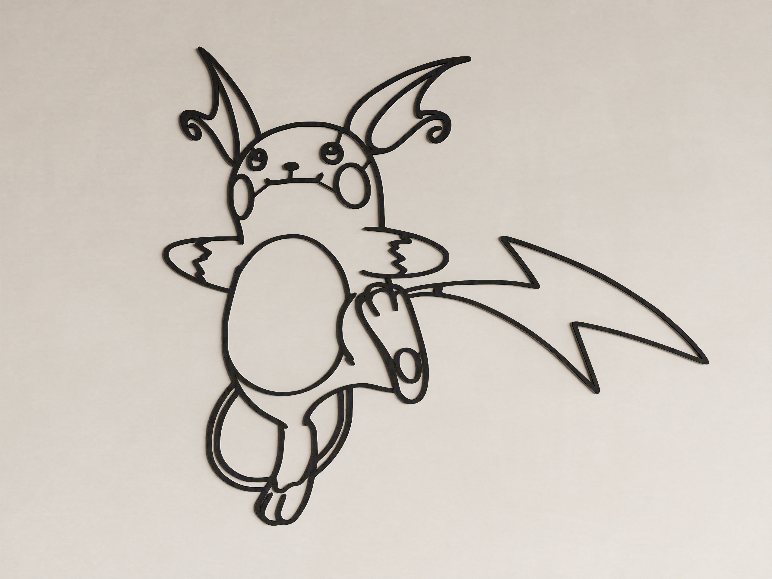 Raichu Wall Art