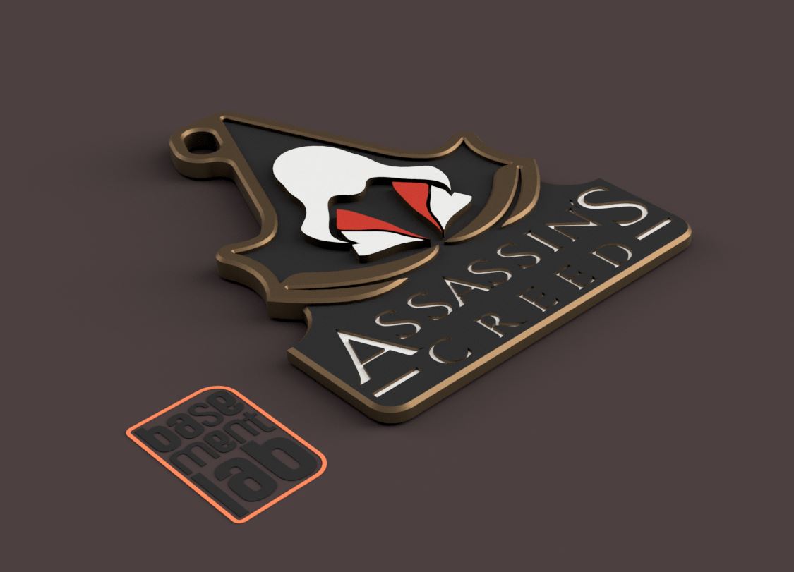 Ezio Auditore Assassin's Creed  - Keychain  - Portachiavi - Porte-clés - 钥匙链