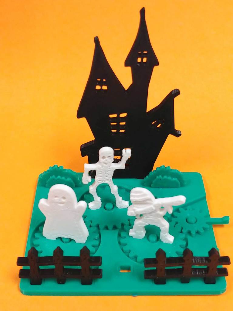 Spooky Halloween Party Kit Card