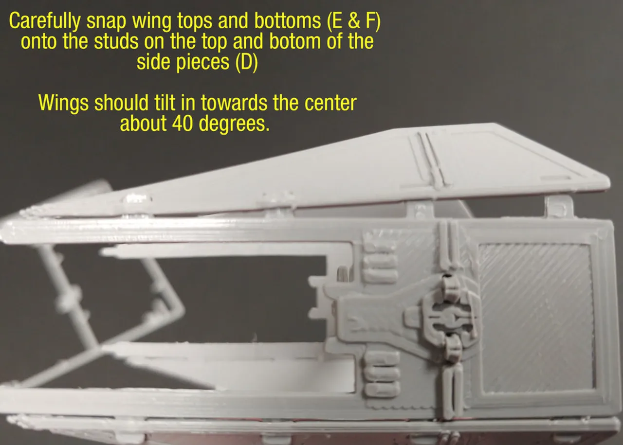 Tie Fighter Interceptor Kit Card by fixumdude | Download