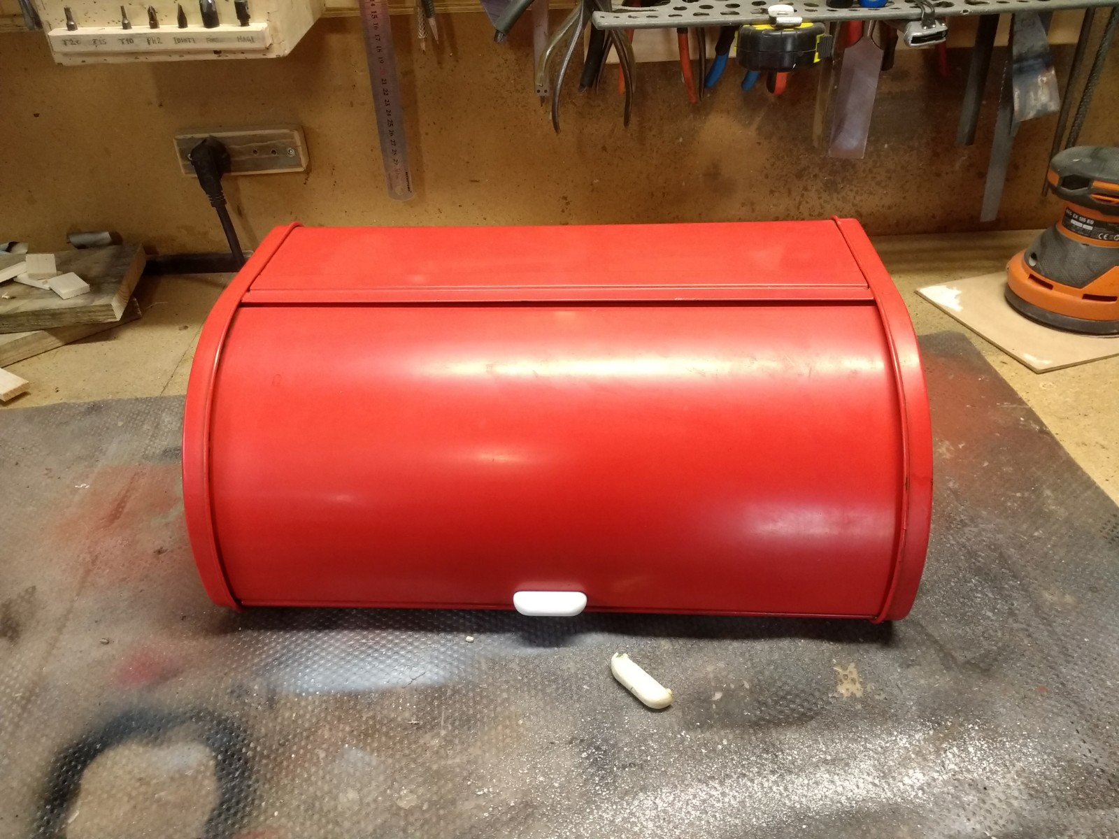A new handle for an old breadbox