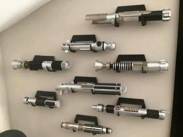 lightsaber wall mount