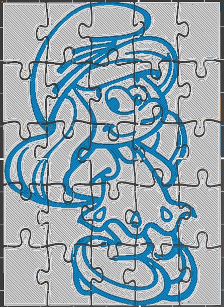 Puzzle - Cute Smurfette