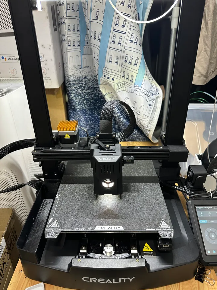 Ender 3 V3 KE/SE LED mod by An Doan | Download free STL
