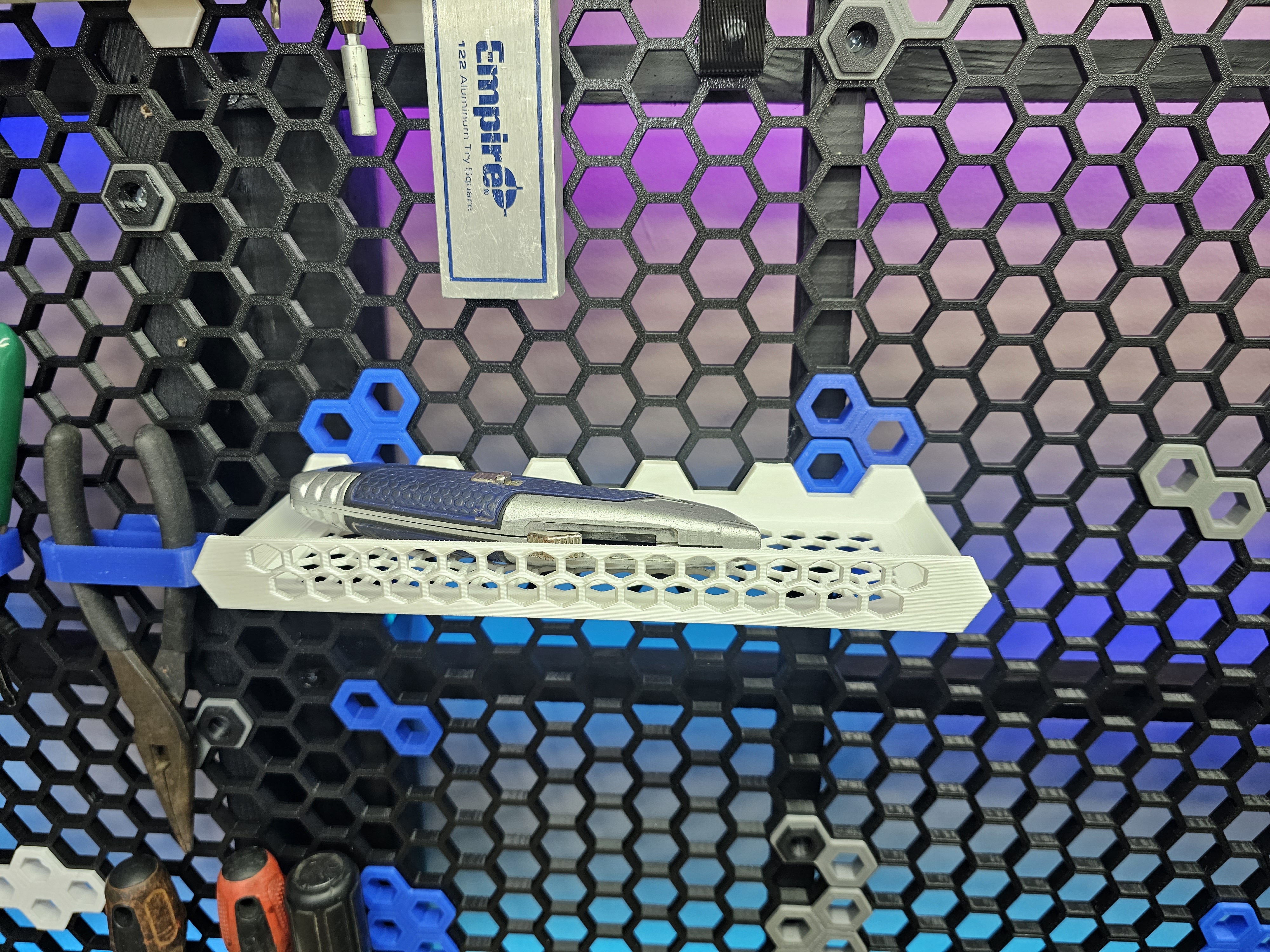 Larger Stronger Honeyshelf for HSW (270x70mm)