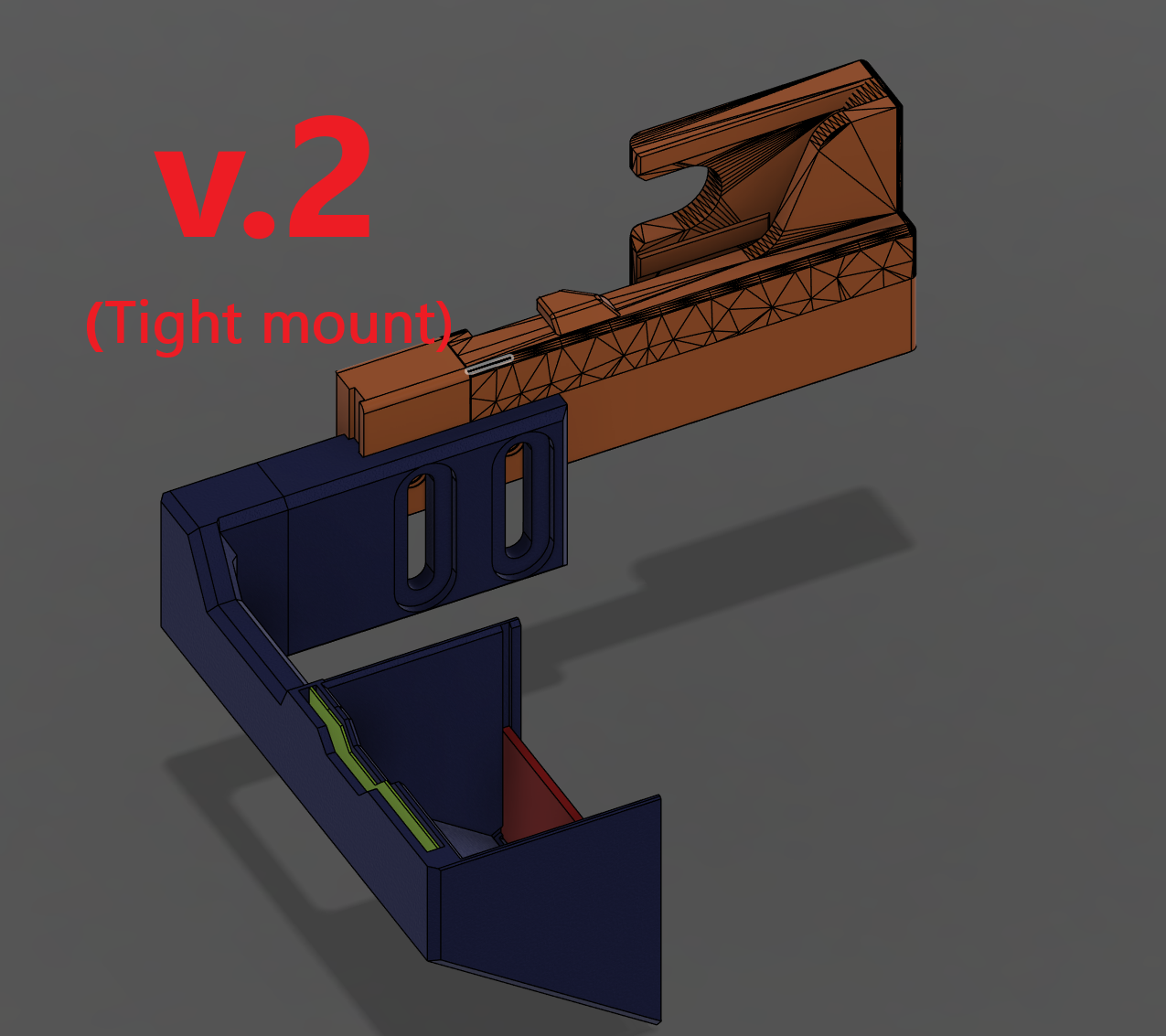 (NEW v.2) Purge bucket and nozzle wipe/cleaner for Ender 3 S1