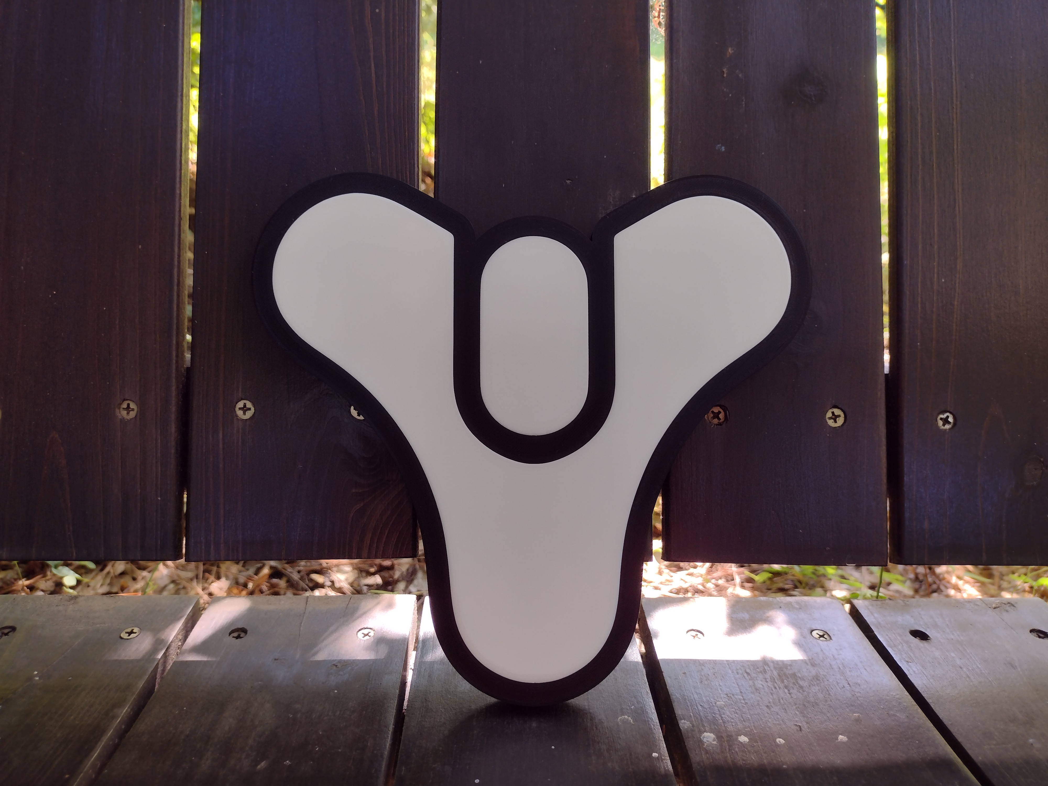 Destiny 2 Logo Sign Hanging Wall Art