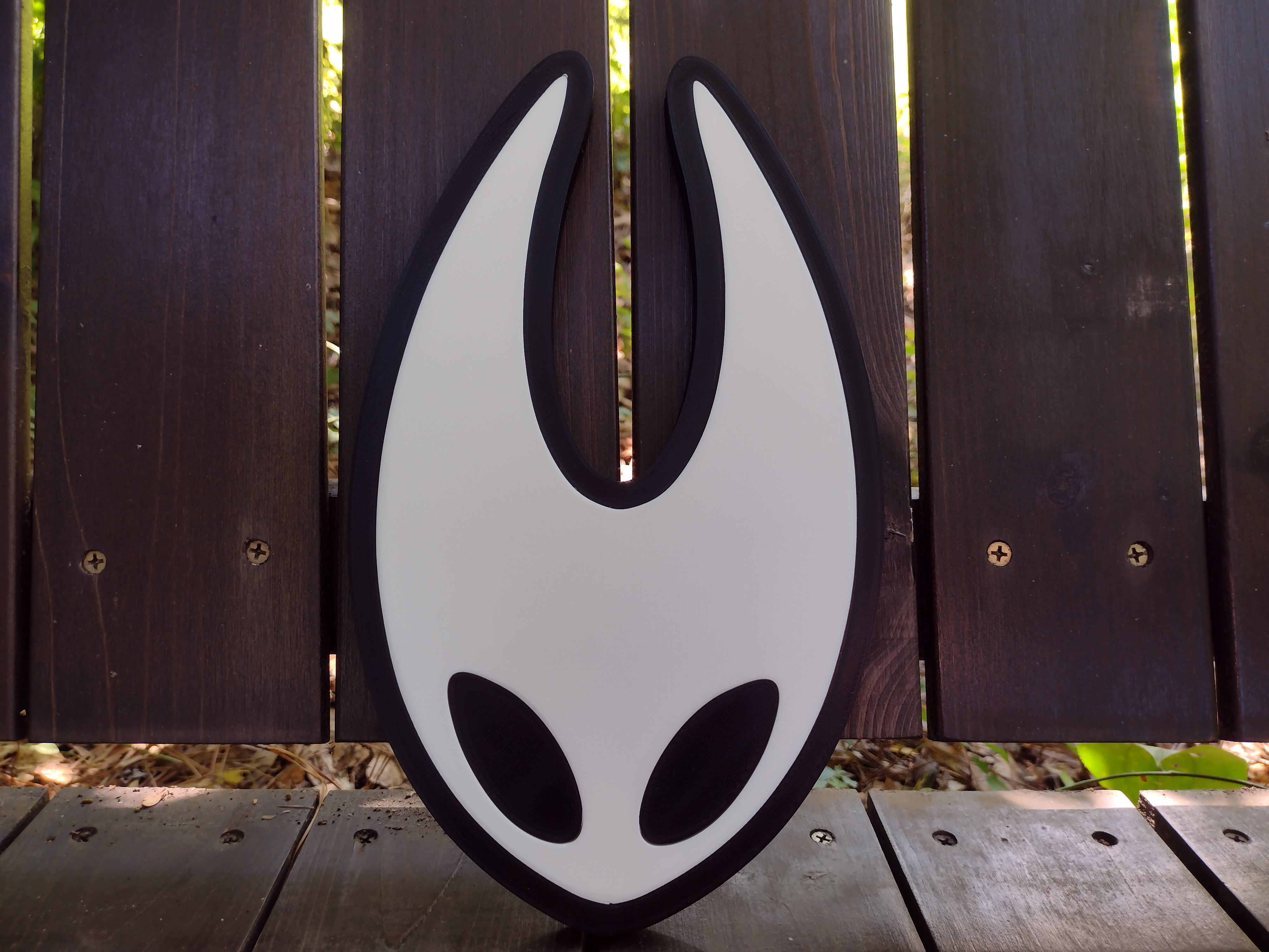 Hornet Sign Hanging Wall Art Hollow Knight Silksong