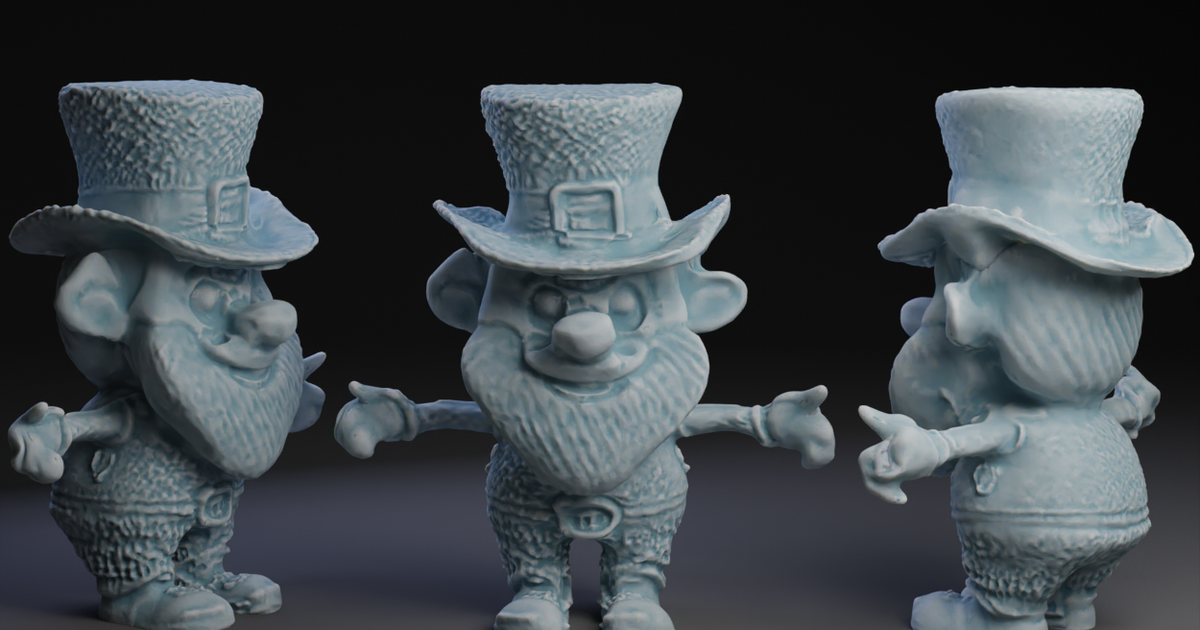 leprechaun by Peter Farell | Download free STL model | Printables.com