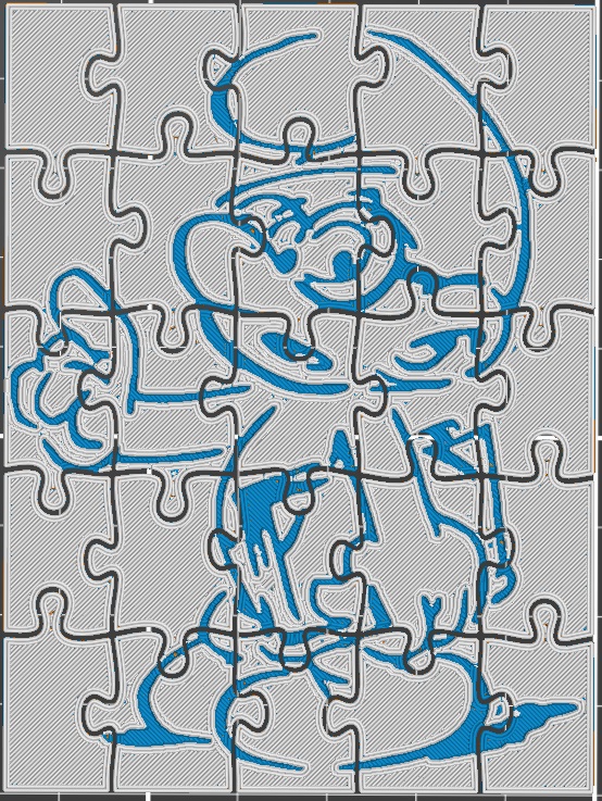 Puzzle - Smurf Brainy