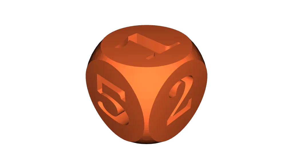 6 sided dice by Jeff | Download free STL model | Printables.com
