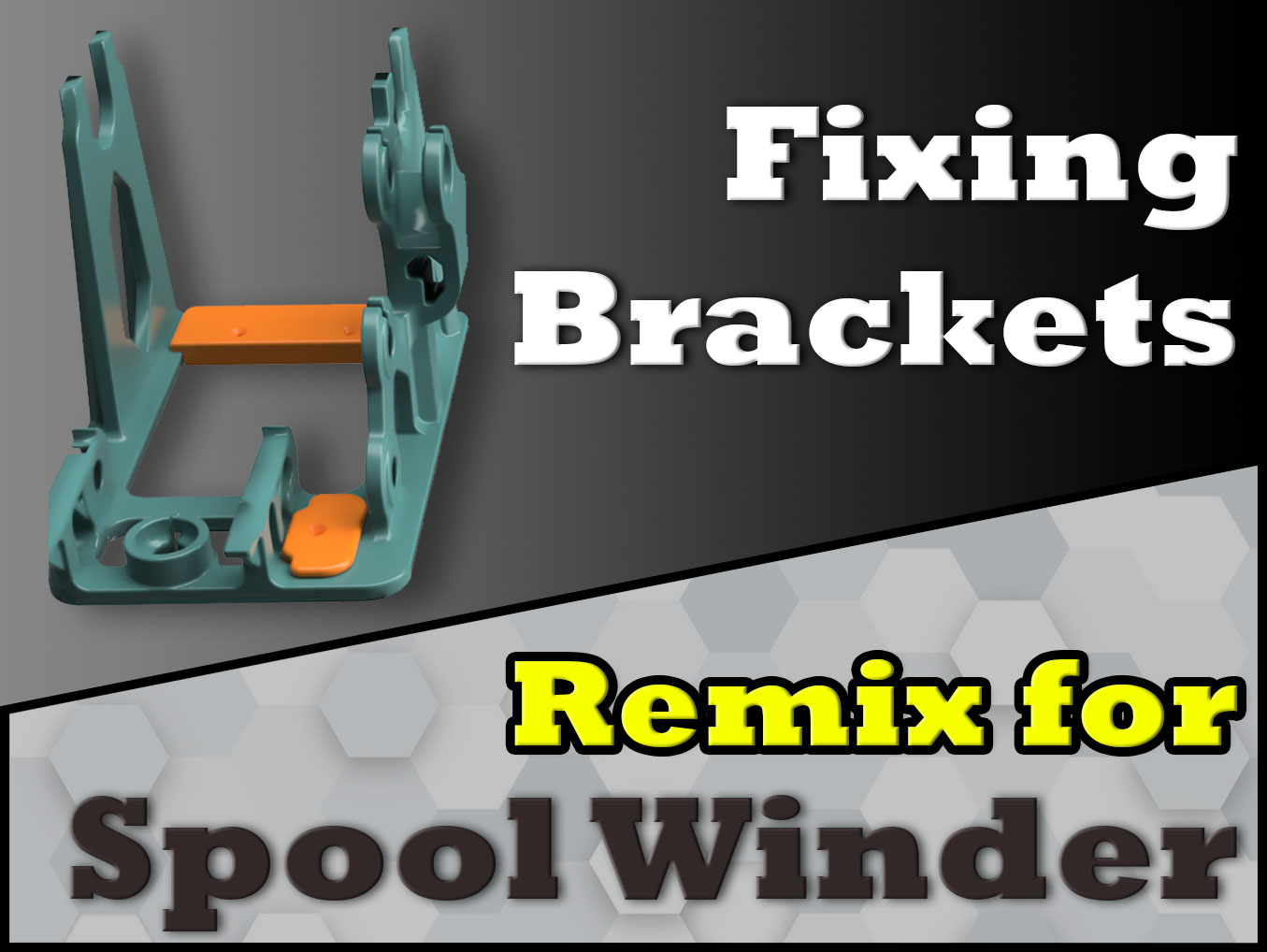 Spool Winder Fixing Brackets
