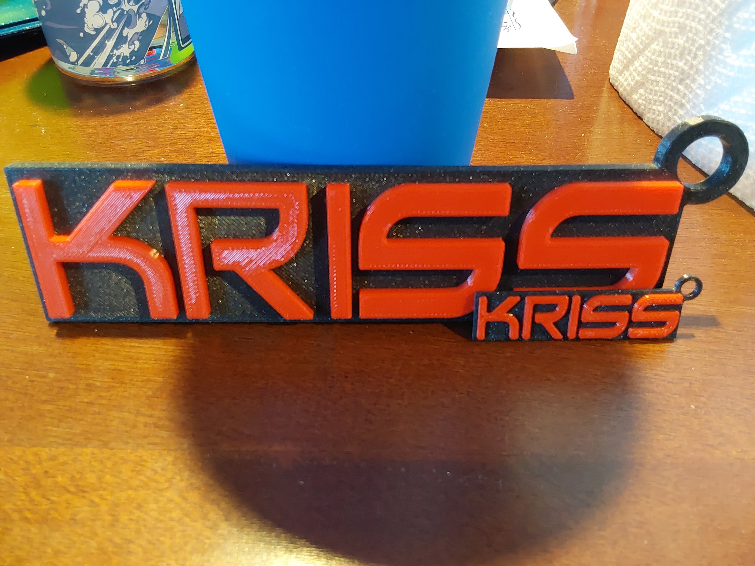 KRISS USA keychain
