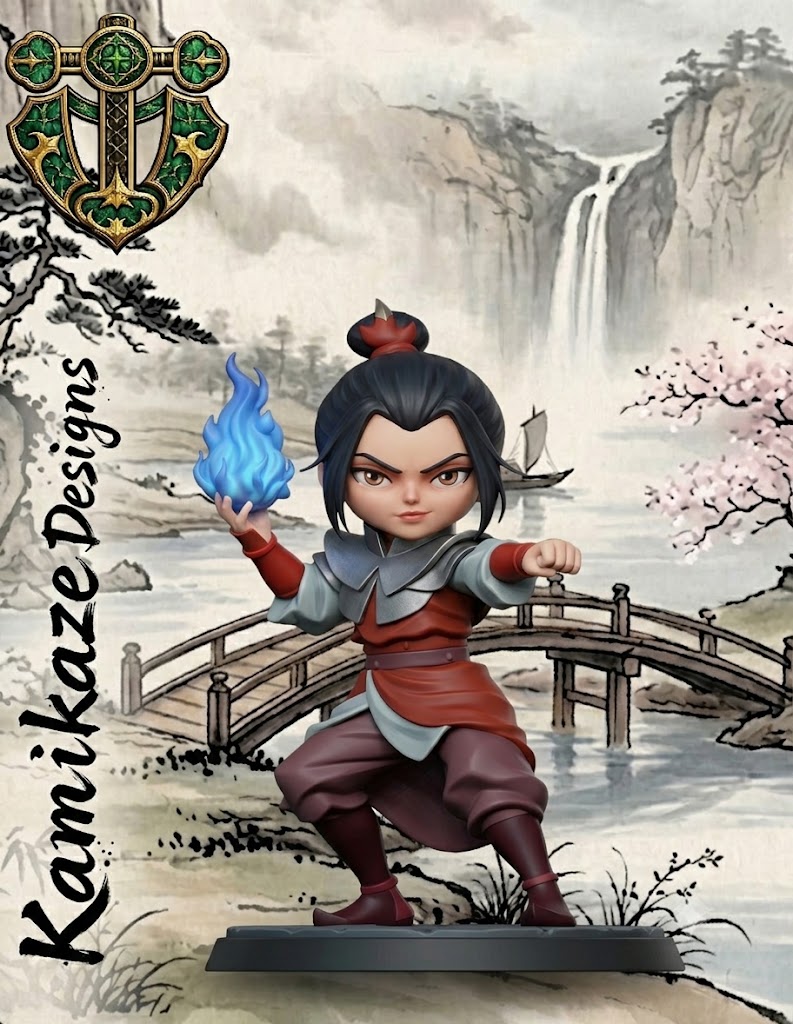 Azula Inspired Chibi