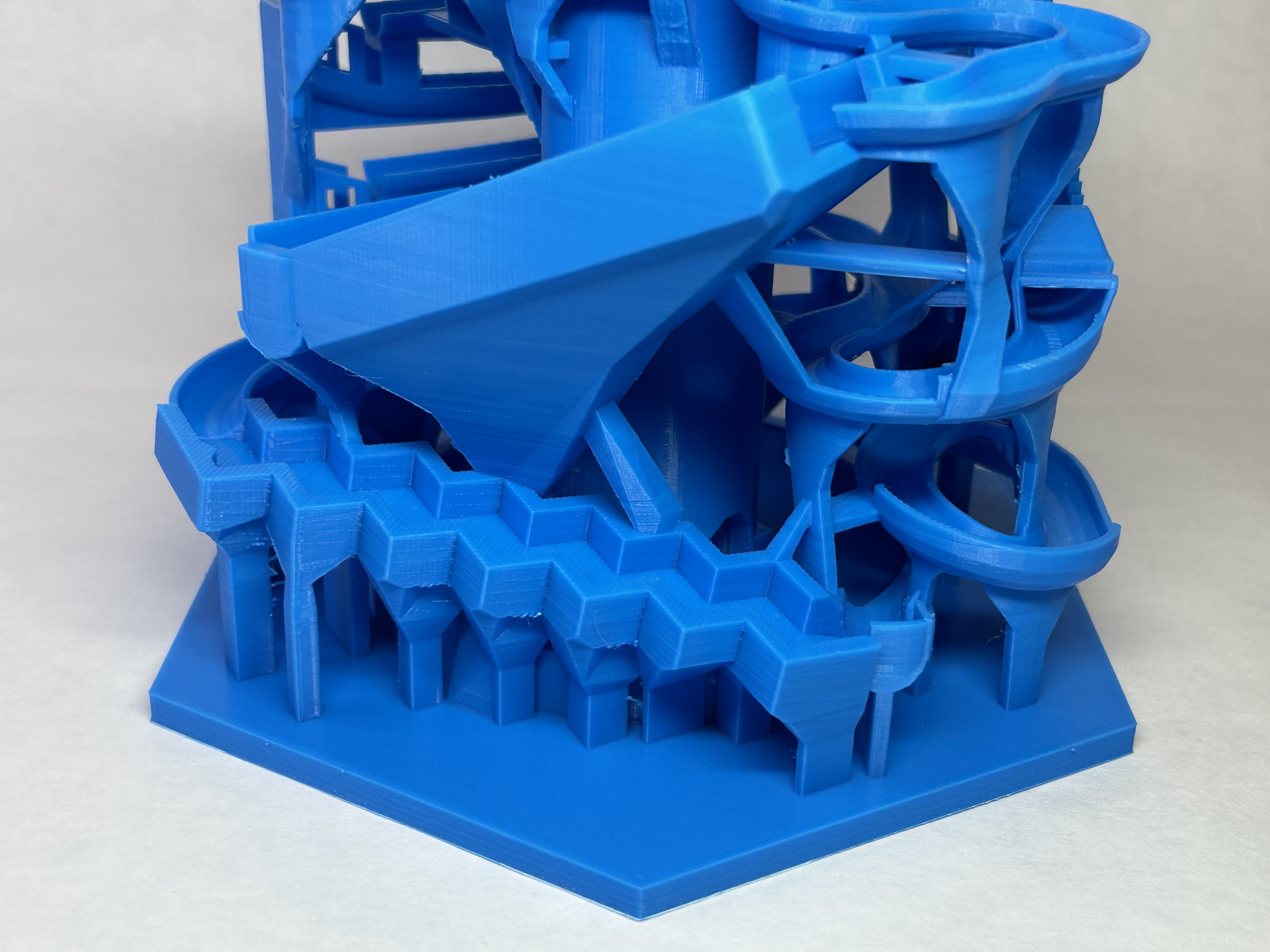 Apex - A 3D Printed Marble Machine by Elegant Marble Machines ...