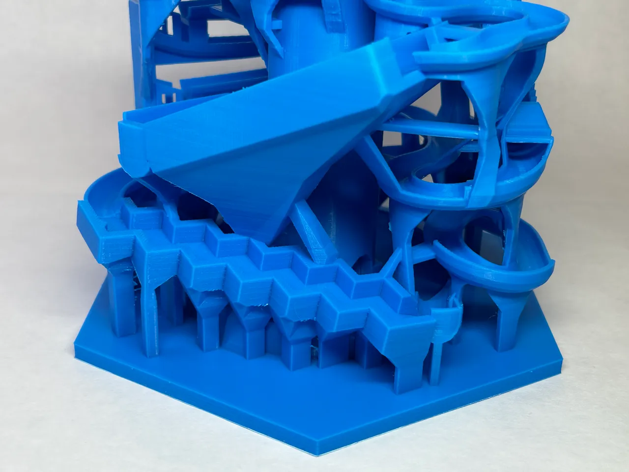 Apex - A 3D Printed Marble Machine by Elegant Marble Machines ...
