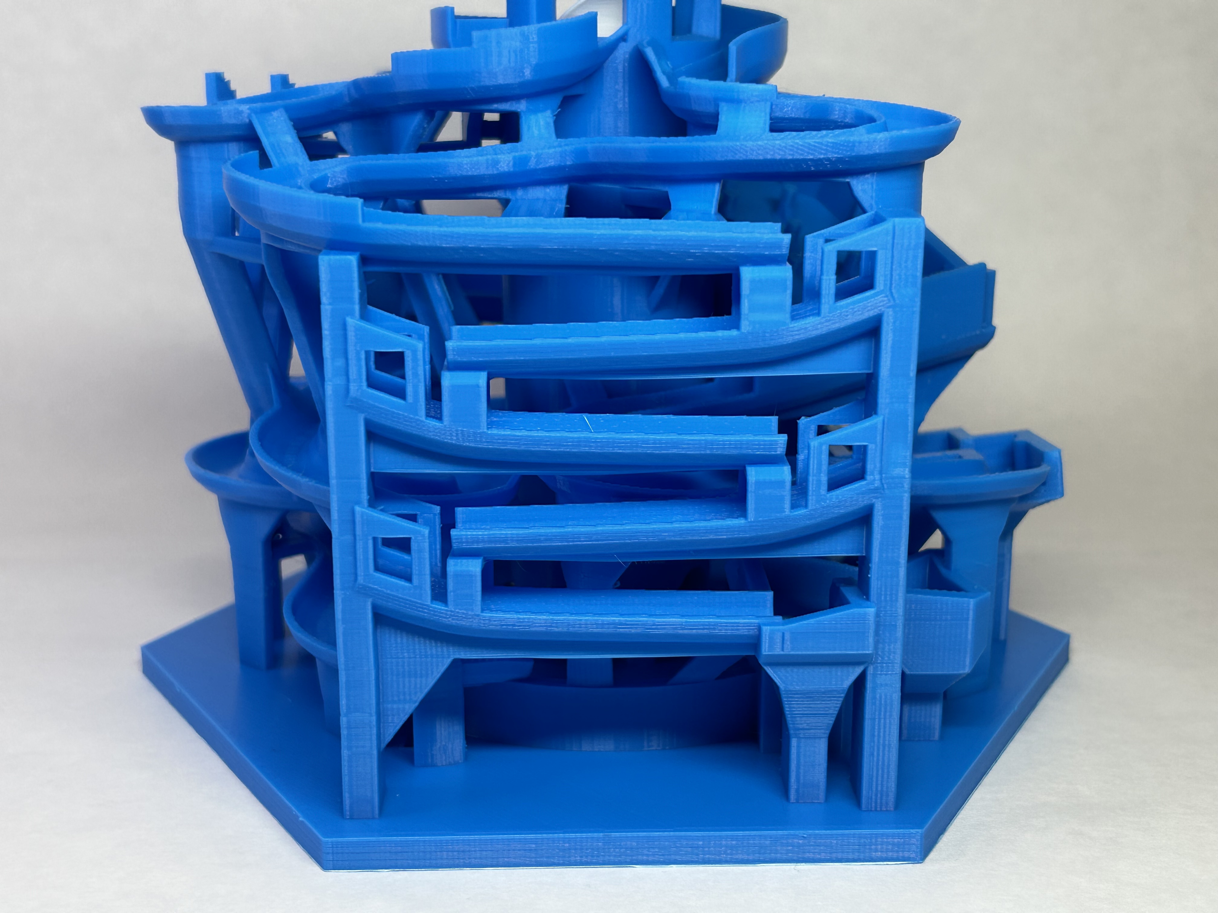 Apex - A 3D Printed Marble Machine by Elegant Marble Machines ...