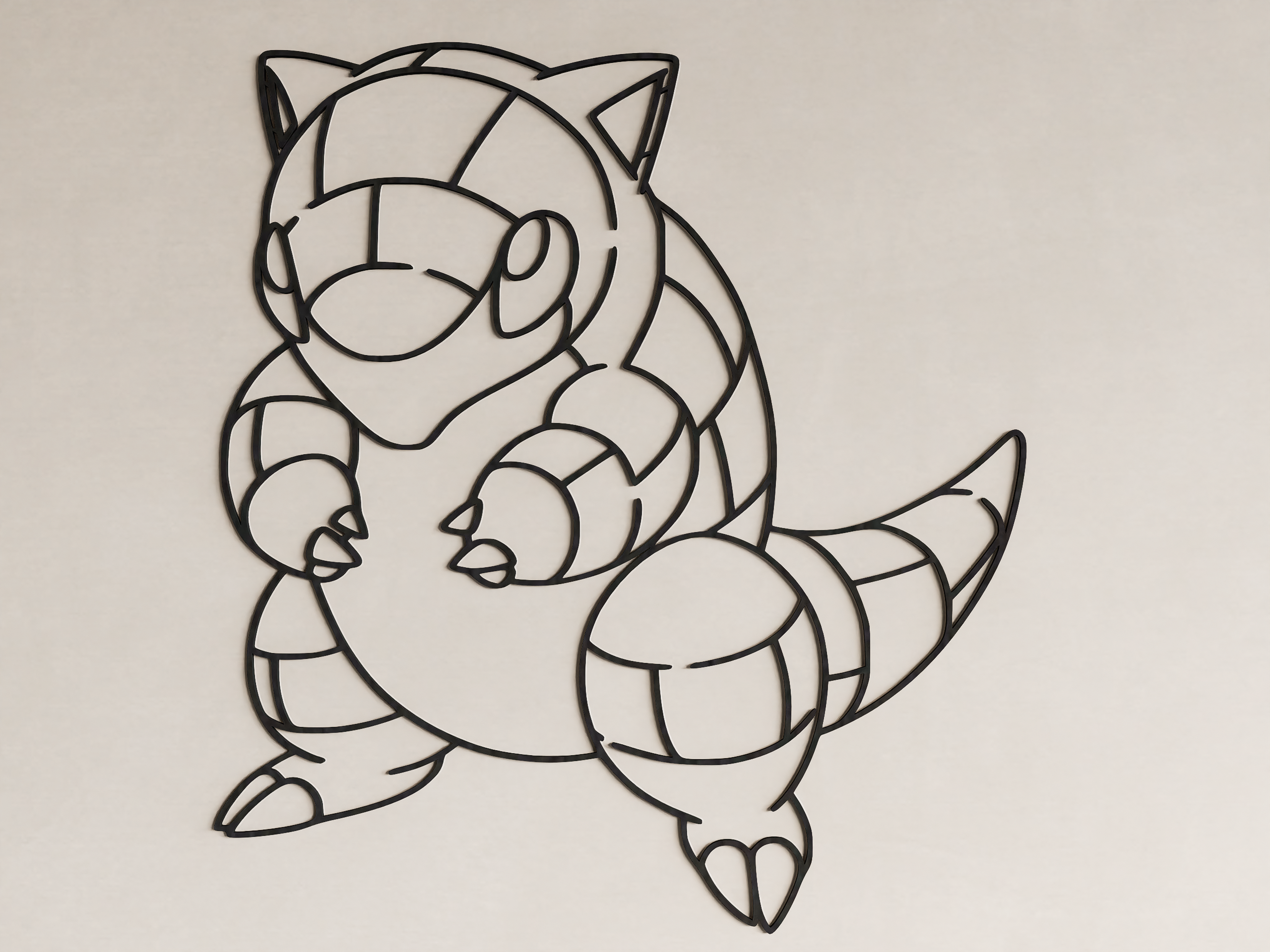 Sandshrew Wall Art