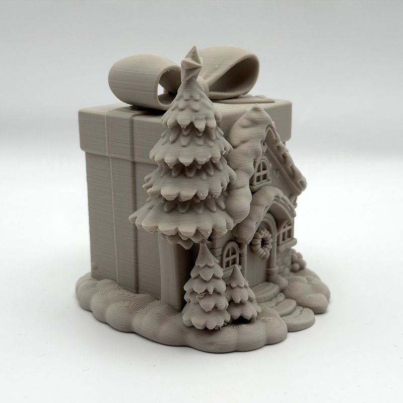 Christmas Present House by Stigern | Download free STL model ...