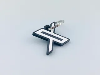 X Keychain by MrViddy | Download free STL model | Printables.com