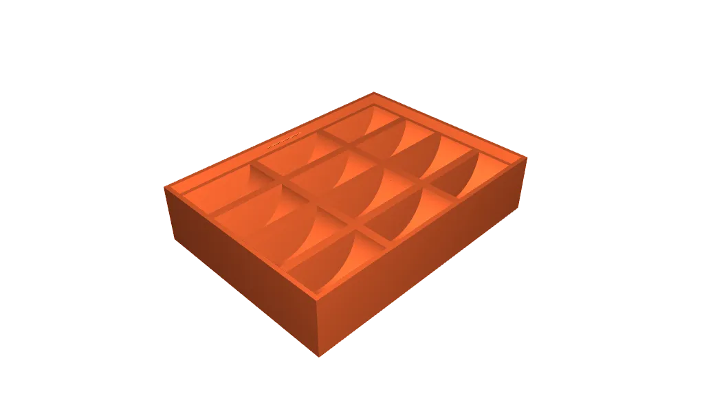 Multi-compartment parametric organizer box by ExtrudingThoughts, Download  free STL model