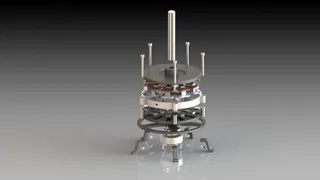 3D PRINTED AXIAL FLUX MOTOR (YOKELESS)
