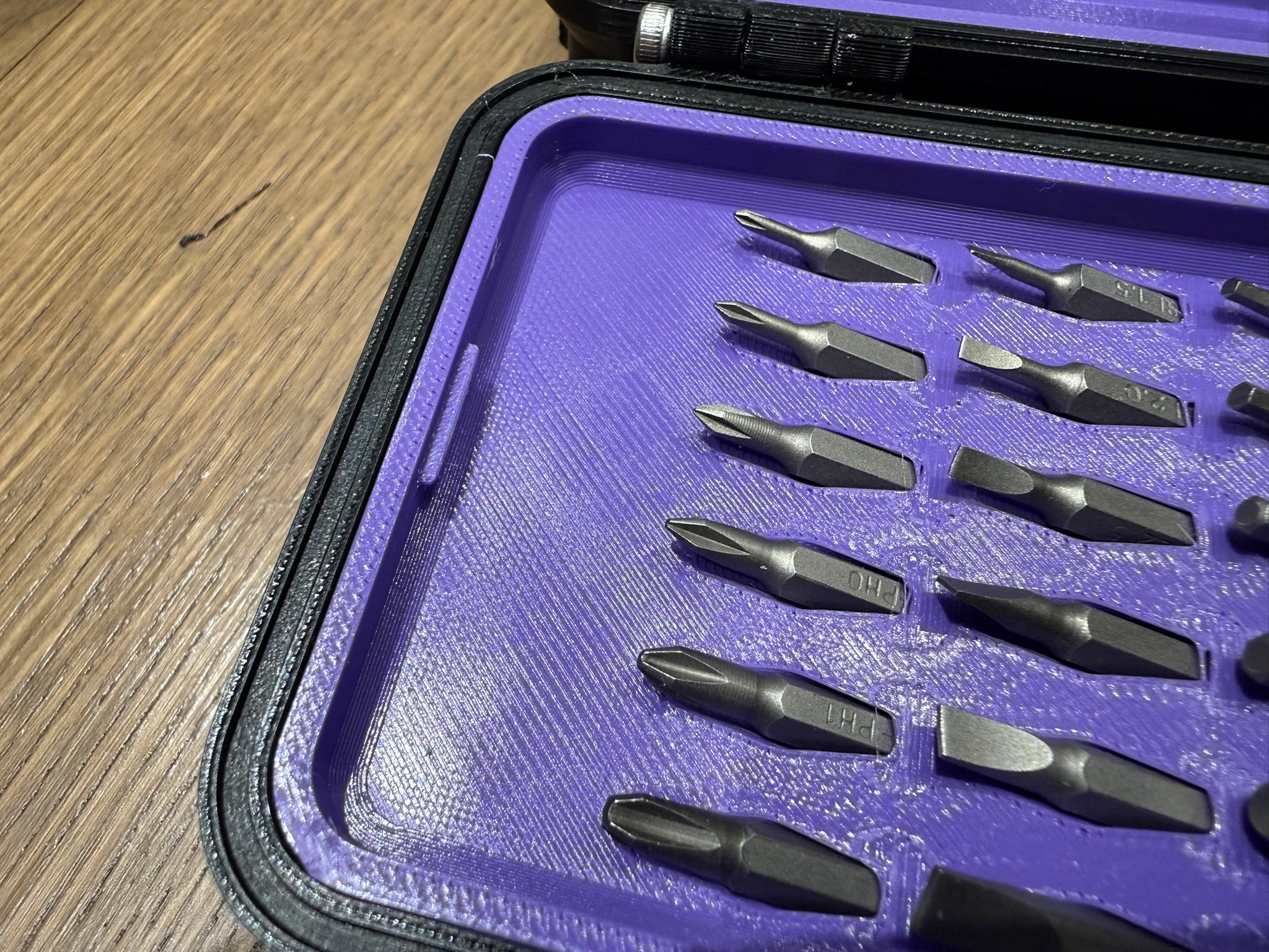 Rugged Multipart Wowstick Case Bit Holder Tray Modification