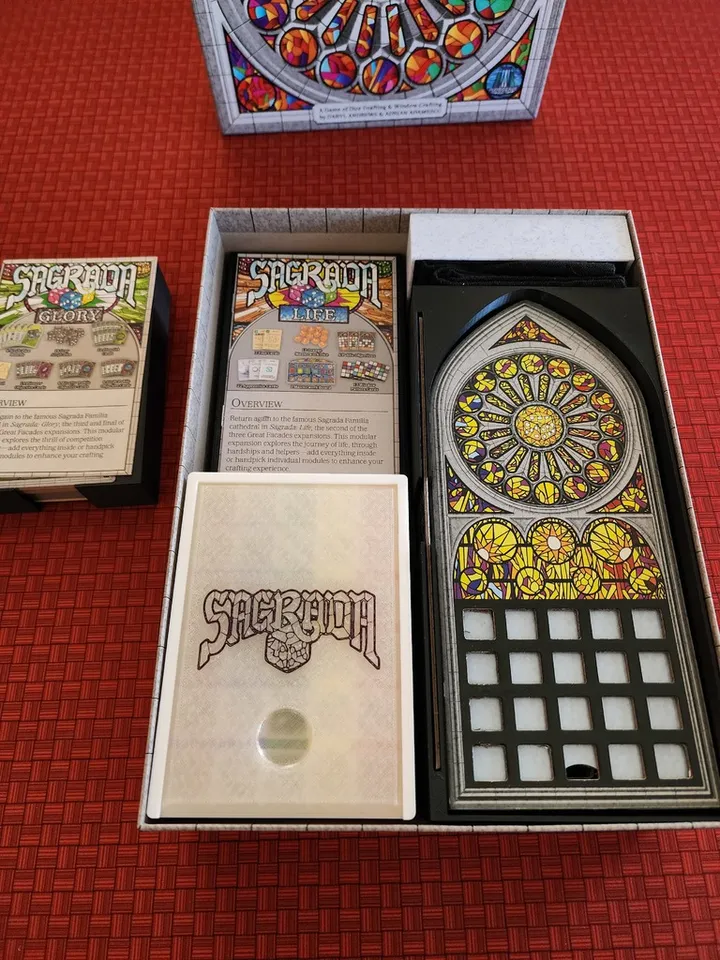 Sagrada Board Game Organizer - All Expansions by Mrgigg | Download free STL  model | Printables.com