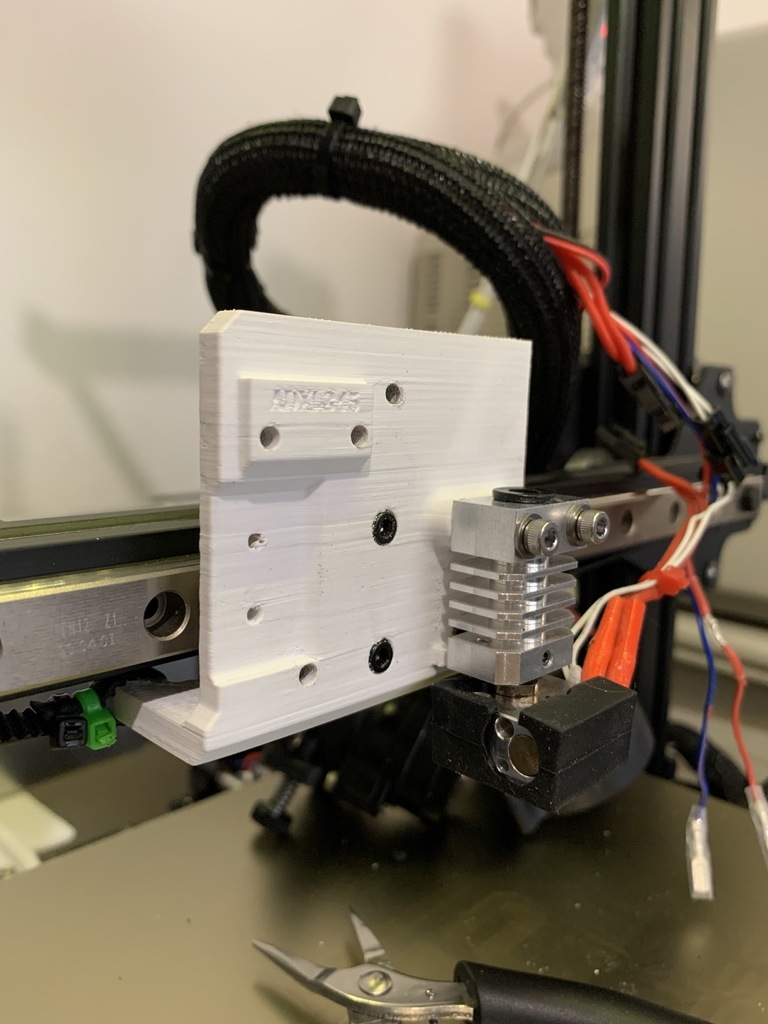 Anycubic Mega Zero X-Axis Linear Rail Upgrade w/ ADXL345 mount by djos ...