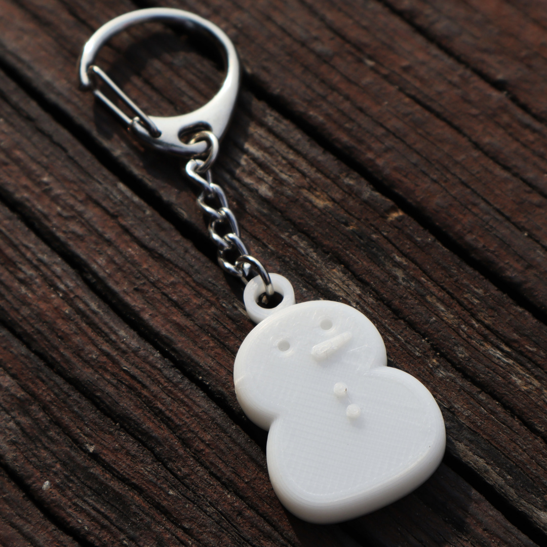 Chrismas Snowman Keychain