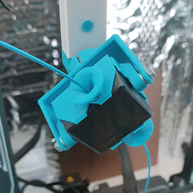 Elegoo Neptune 4 Pro filament sensor 3D gimbal