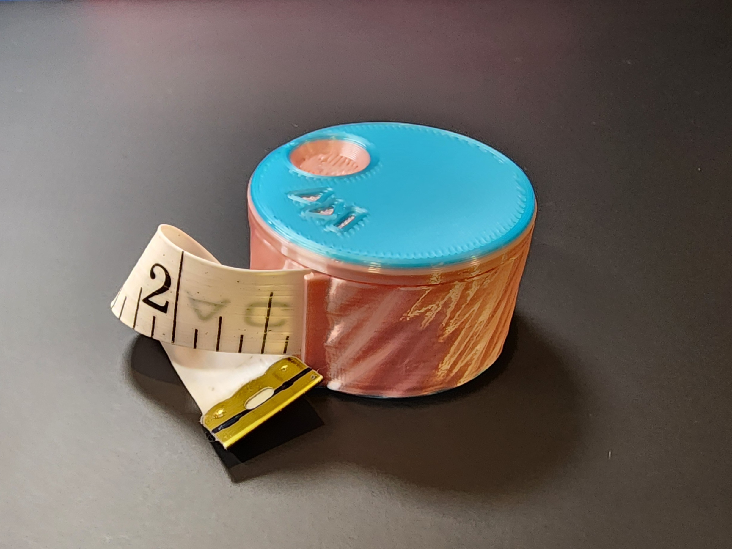 #0141 V2 Flexible Fabric Tape Winder (Spooler) - Lightning Pattern