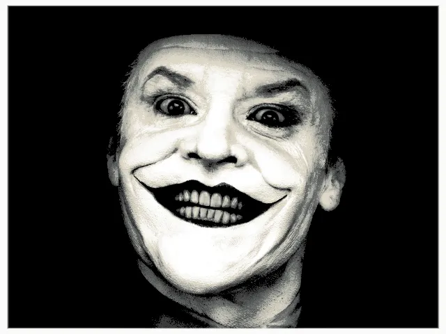 Joker - Jack Nicholson - Hueforge