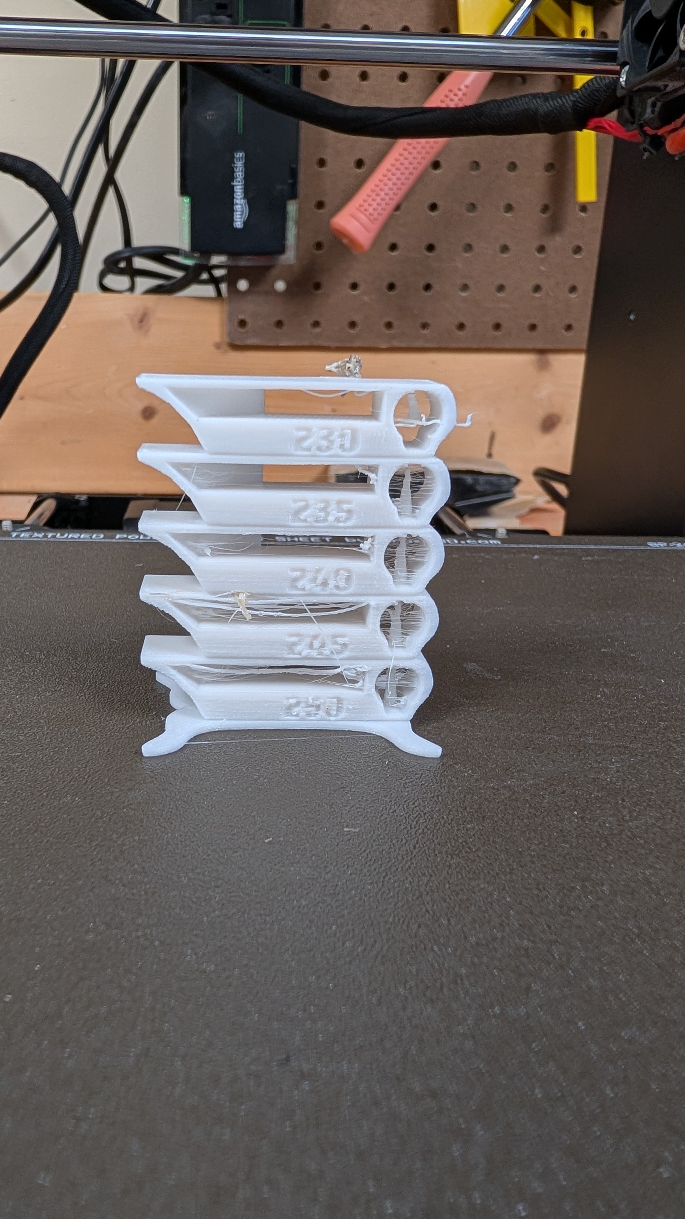 Prusa MK3.5S temperature tower temp ready to print